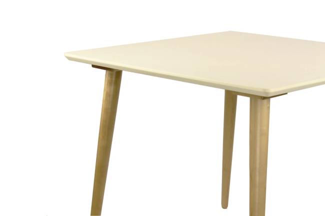 Стол Монте М 100, Натуральное дерево/Слоновая кость Стол Монте М 100, Натуральное дерево/Слоновая кость