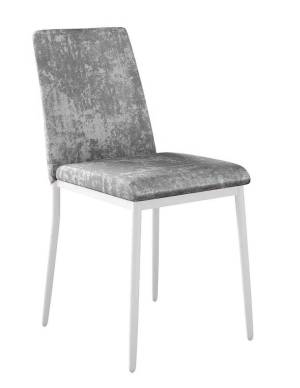 Стул DikLine 270 M13 светло-серый, ножки белые