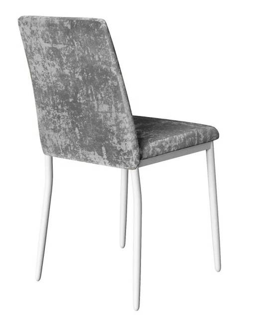 Стул DikLine 270 M13 светло-серый, ножки белые