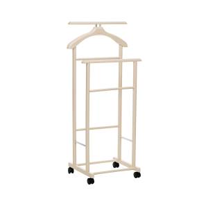 Вешалка напольная Leset Чикаго Слоновая кость Чёрный