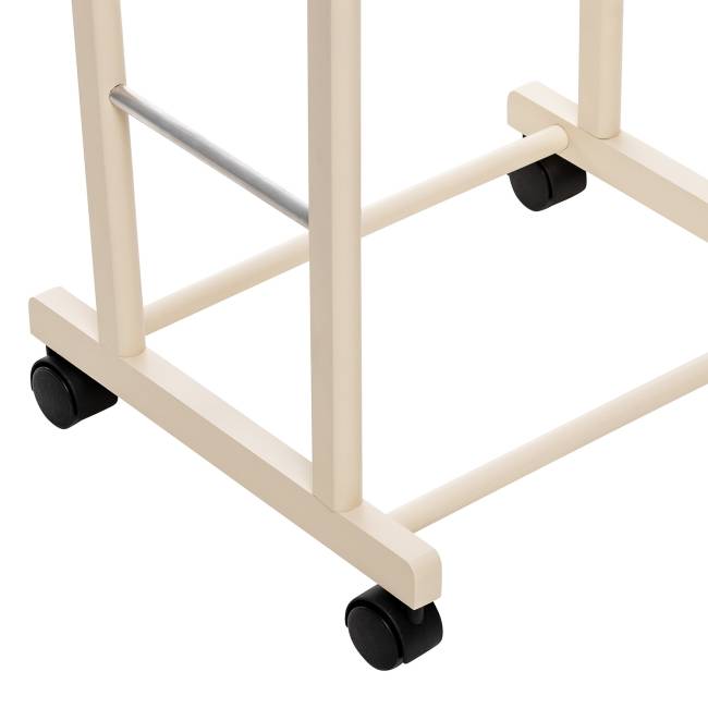 Вешалка напольная Leset Чикаго Слоновая кость Чёрный