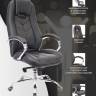 Кресло Everprof Drift M Экокожа Черный