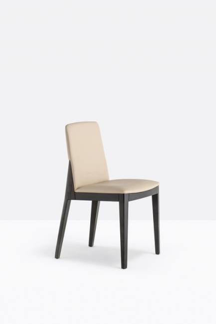 Стул деревянный мягкий Allure венге, песочный 465х550х850 мм Стул деревянный мягкий Allure венге, песочный 465х550х850 мм