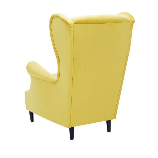 Кресло Leset Винтаж V28 желтый Венге