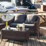 "Кон Панна С" лаунж зона из искусственного ротанга, цвет коричневый