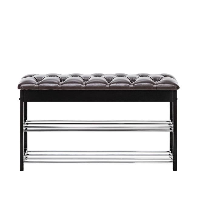 Банкетка Leset "Грейс" Венге Oregon perlamutr 120, каретная стяжка