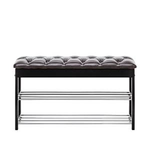 Банкетка Leset "Грейс" Венге Oregon perlamutr 120, каретная стяжка