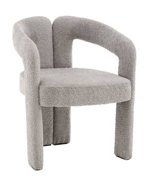 Стул Болинджер букле светло-серый