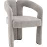 Стул Болинджер букле светло-серый