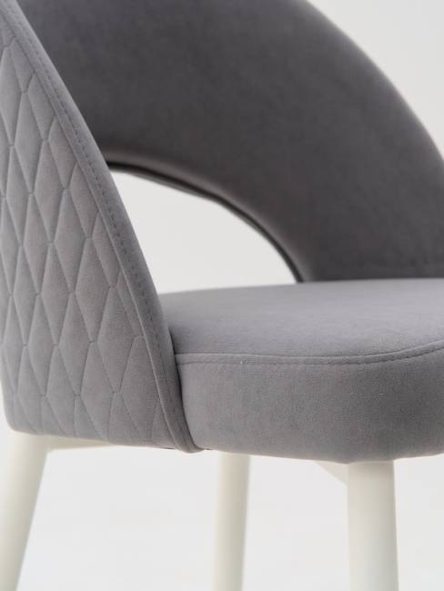 Стул Dominic Gray Romb / White