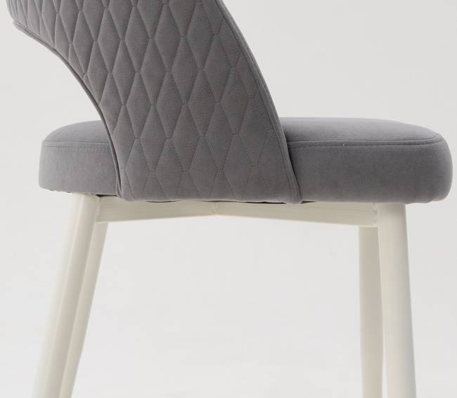 Стул Dominic Gray Romb / White