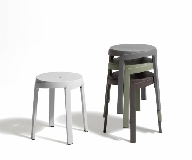 Табурет пластиковый Stack Mini кактус 365х365х465 мм