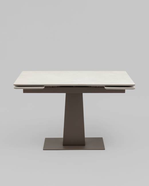 Стол Арнон 120-180/80/76 см керамика Carmen light grey