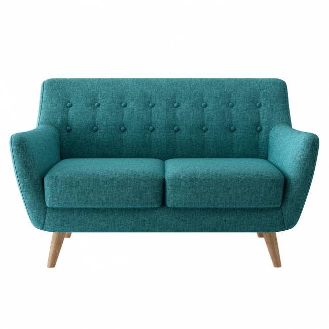 Комплект диван двухместный + кресло MADRID бирюзовый