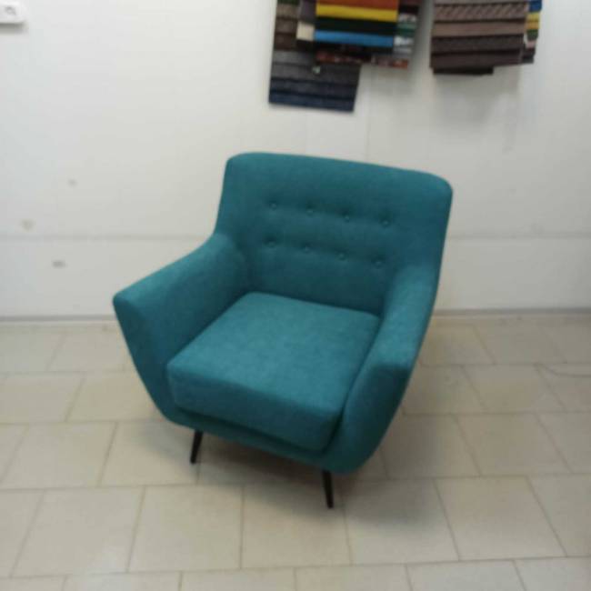 Комплект диван двухместный + кресло MADRID бирюзовый