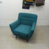 Комплект диван двухместный + кресло MADRID бирюзовый