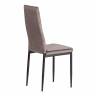 Стул Easy (mod. 24-1) / 1 шт. в упаковке металл, вельвет, 49 х 41 х 98 см, Dark grey (темно-серый) HLR24 / черный Dark grey (темно-серый) HLR24 / черный металл, вельвет