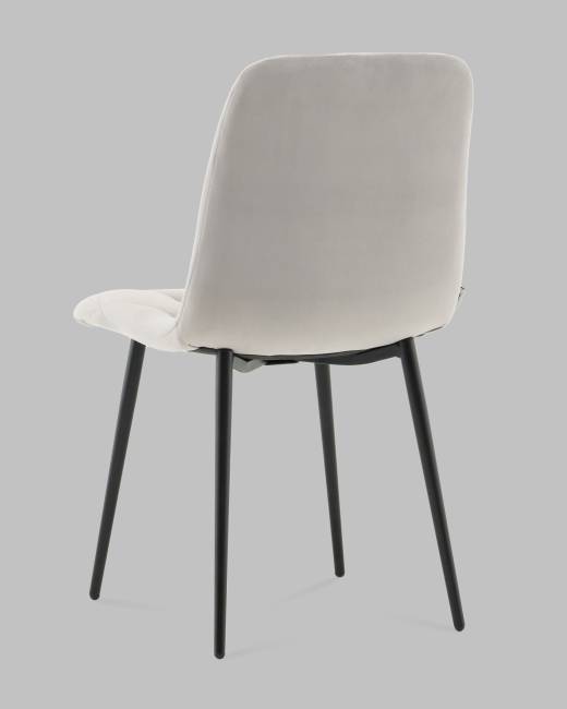 Стул Одди Diamond велюр светло-серый