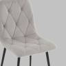 Стул Одди Diamond велюр светло-серый