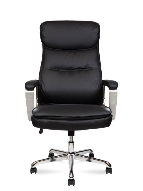 Кресло офисное / Атлас / Atlas / (black) черная экокожа