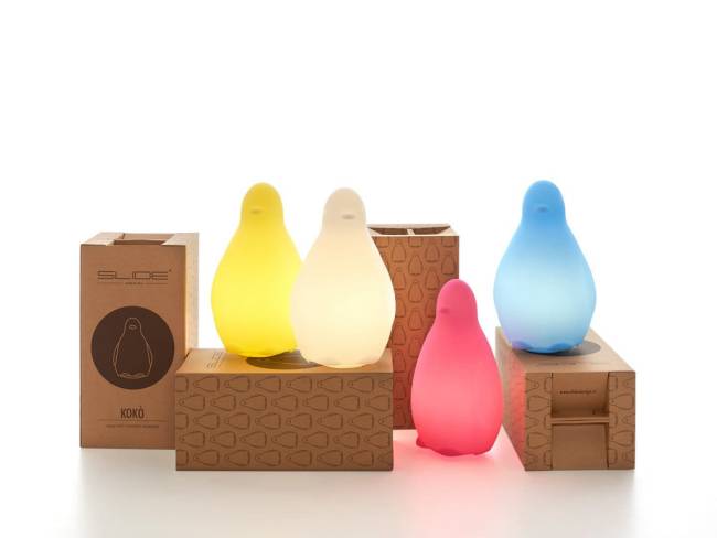 Светильник пластиковый Пингвин Koko Lighting 260х220х450 мм Светильник пластиковый Пингвин Koko Lighting 260х220х450 мм