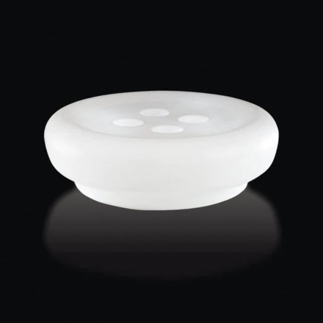 Пуф пластиковый светящийся Bot One Lighting белый Ø1500х450 мм Пуф пластиковый светящийся Bot One Lighting белый Ø1500х450 мм