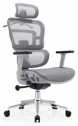 Кресло офисное TopChairs Techno Professional серый