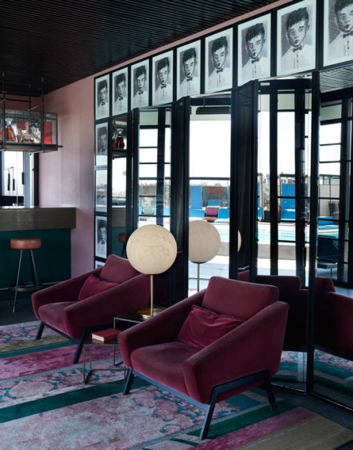 Светильник пластиковый настольный Mineral Stand Lighting белый, серый Ø300х550 мм