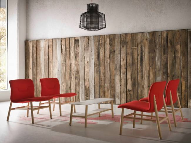 Стул деревянный с обивкой Slot XL GL 650х600х720 мм