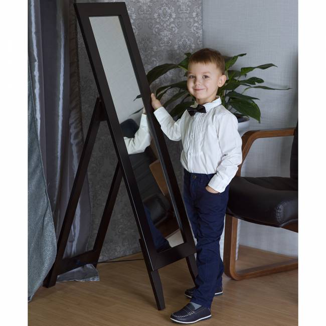 Зеркало напольное BeautyStyle 1 черный 130 см х 35 см Зеркало напольное BeautyStyle 1 черный 130 см х 35 см