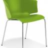 Кресло пластиковое Grace зеленый 580х520х770 мм