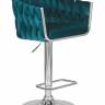 Стул барный DOBRIN MARCEL, морской волны велюр (MJ9-99)