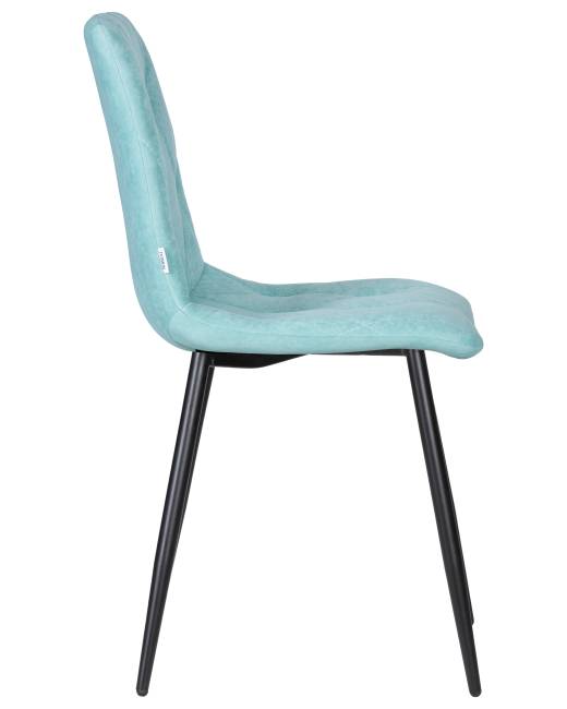 Стул обеденный DOBRIN CHILLY ROMBO, Тиффани Simple 51, основание черное