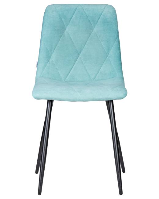 Стул обеденный DOBRIN CHILLY ROMBO, Тиффани Simple 51, основание черное