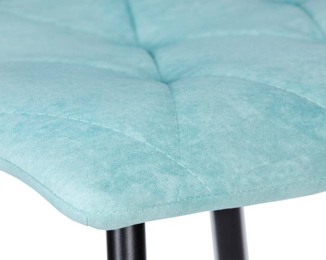 Стул обеденный DOBRIN CHILLY ROMBO, Тиффани Simple 51, основание черное