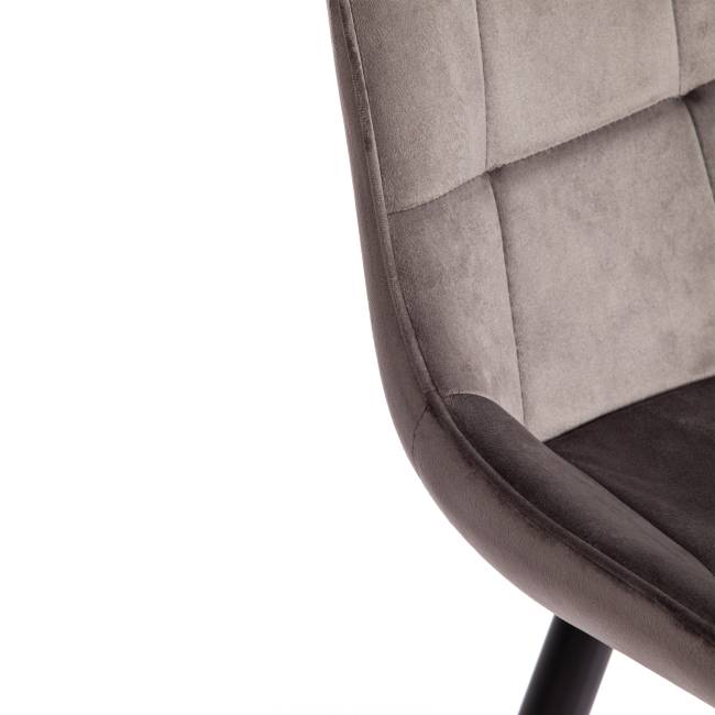 Стул Абруццо/Abruzzo (мод.8060)/2 шт. в упаковке металл/велюр, 54х62х83см, светло-серый (HLR-24)/черный (Комплект из 2 шт.) светло-серый металл/велюр Стул Абруццо/Abruzzo (мод.8060)/2 шт. в упаковке металл/велюр, 54х62х83см, светло-серый (HLR-24)/черный (Комплект из 2 шт.) светло-серый металл/велюр