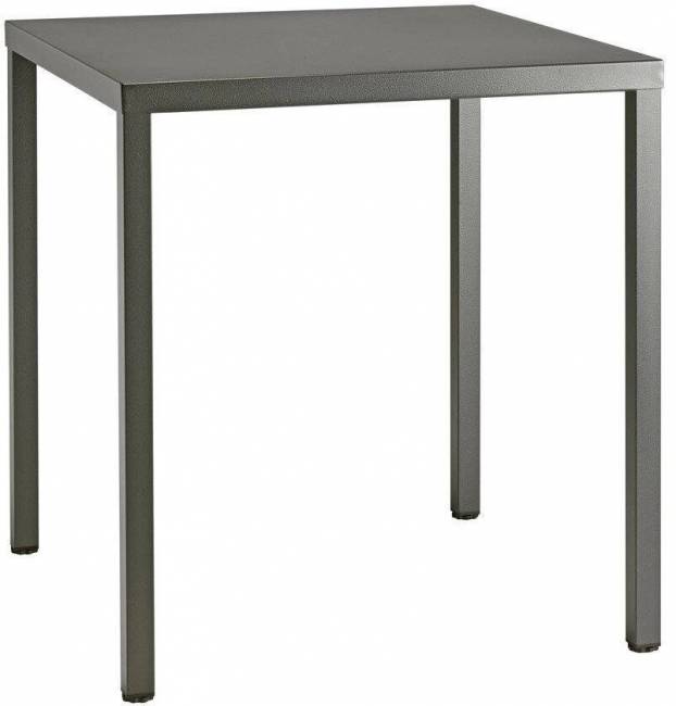 Стол обеденный металлический Summer антрацит 700х700х750 мм