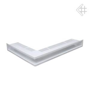 Решетка Kratki Люфт 90 угловая правая белая