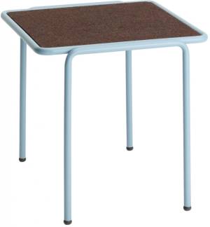 Столик кофейный металлический Dress Code голубой, черный 450х410х400 мм