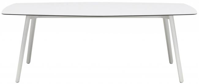 Стол ламинированный Squid белый 2090х1080х730 мм Стол ламинированный Squid белый 2090х1080х730 мм