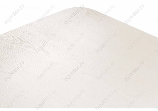 Деревянный стол Mornith молочный / золото