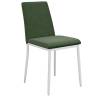Стул DikLine 270 SB1 зеленый, ножки белые