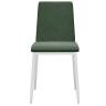 Стул DikLine 270 SB1 зеленый, ножки белые
