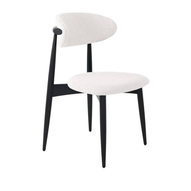 Стул Глори белый, опора бук черный Стул Глори белый, опора бук черный