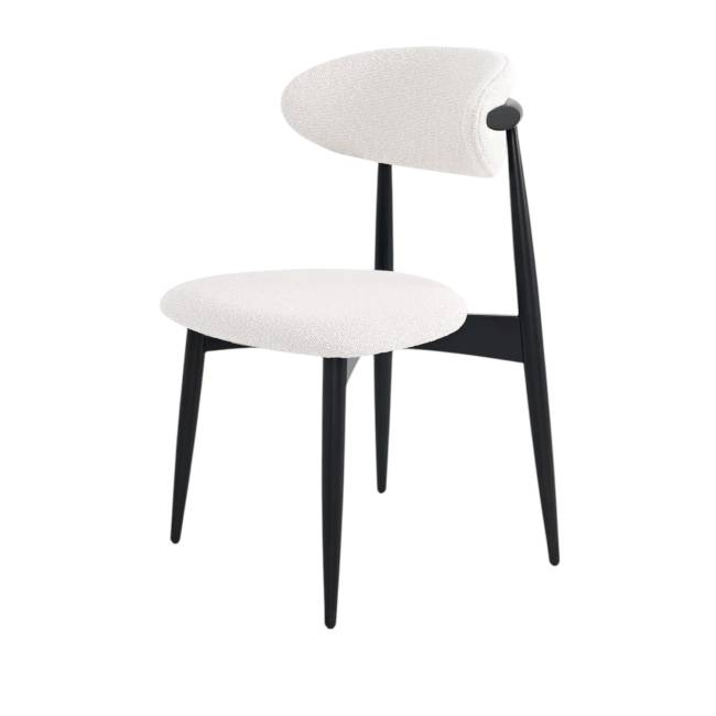 Стул Глори белый, опора бук черный Стул Глори белый, опора бук черный