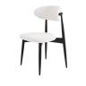 Стул Глори белый, опора бук черный Стул Глори белый, опора бук черный