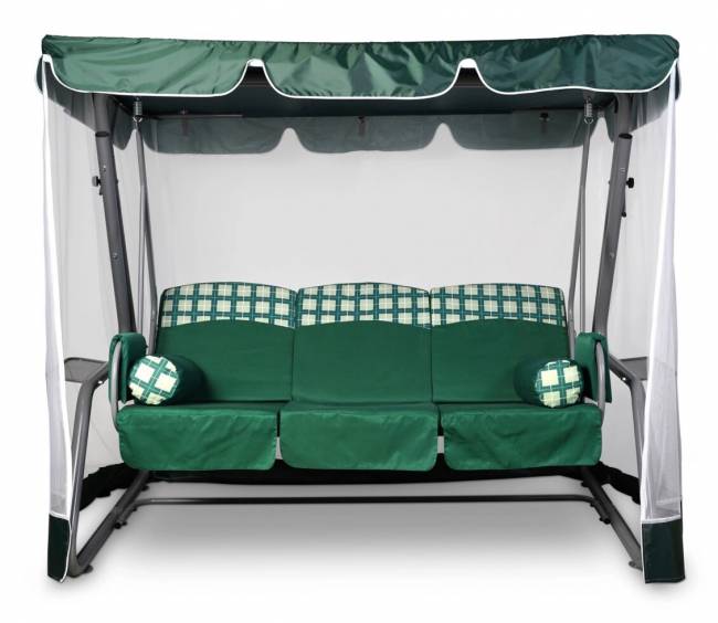 Тент-крыша + москитная сетка Элит Стандарт/Премиум 210х125х170, зеленый