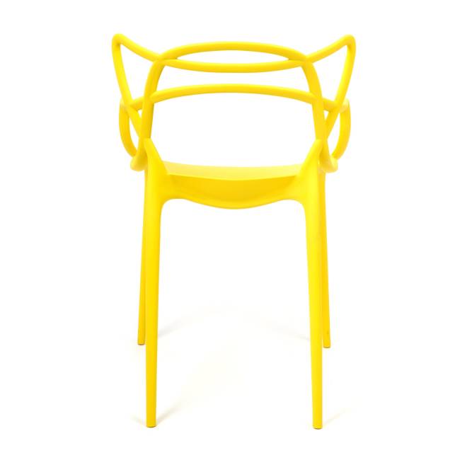 Стул Cat Chair (mod. 028) пластик, 53 x 59 x 82,5 см, желтый (Yellow Y-01) (Комплект из 2 шт.) желтый пластик Стул Cat Chair (mod. 028) пластик, 53 x 59 x 82,5 см, желтый (Yellow Y-01) (Комплект из 2 шт.) желтый пластик