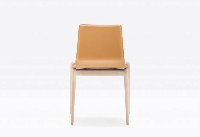 Стул деревянный с обивкой Malmo беленый ясень, светло-коричневый 510х510х780 мм Стул деревянный с обивкой Malmo беленый ясень, светло-коричневый 510х510х780 мм