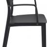 Кресло пластиковое Lisa черный 540х530х820 мм Кресло пластиковое Lisa черный 540х530х820 мм